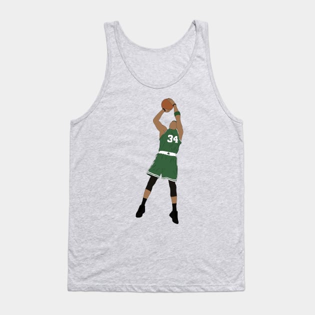 Paul Pierce Jumpshot Tank Top by rattraptees